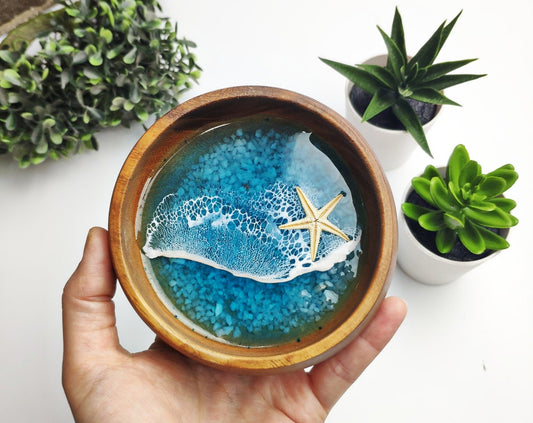 Beach Theme Dish Bestie Gift Jewelry Dish