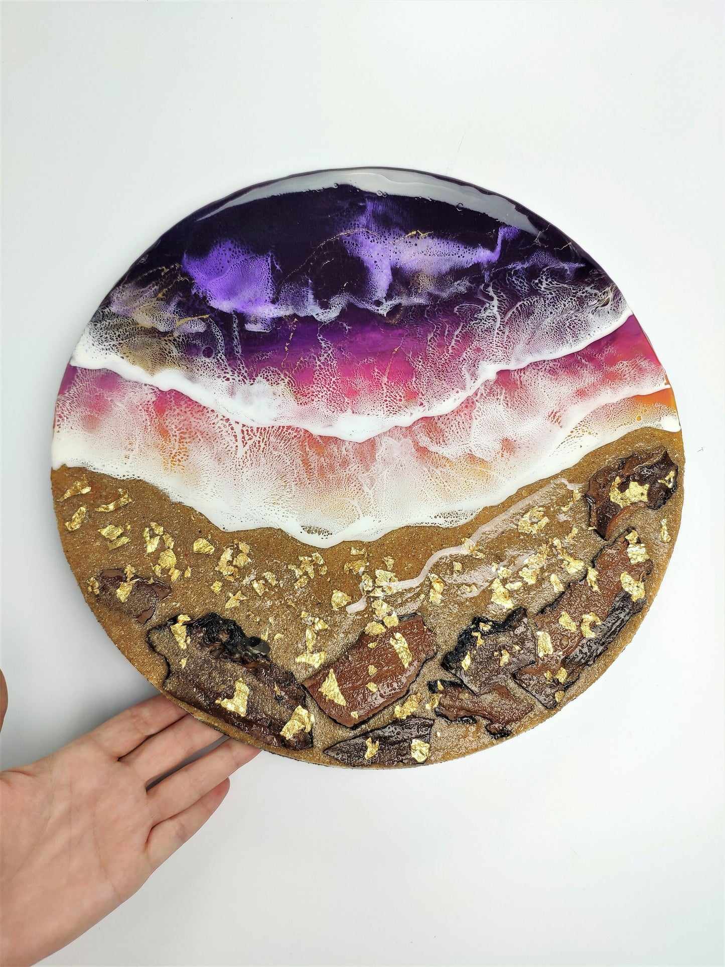 Unique Gifts for Her 1st Anniversary Gift 5th Anniversary Gift Resin Art 1 Year Anniversary Unique Birthday Gift 6th Anniversary Gift